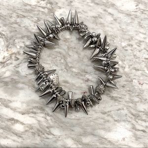 Stella & Dot | Silver Renegade Cluster Bracelet